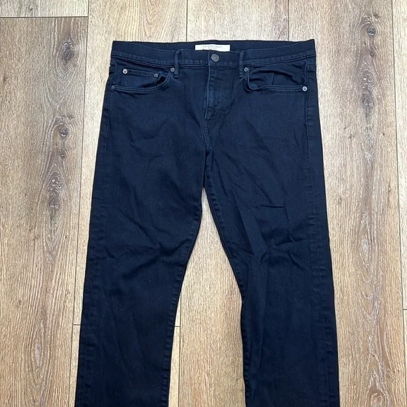 Burberry Brit Black Straight Leg Jeans Size 34x32 - Picture 4 of 11